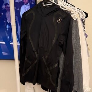 Adidas x Stella McCartney Black Zip-Up Performance Hoodie